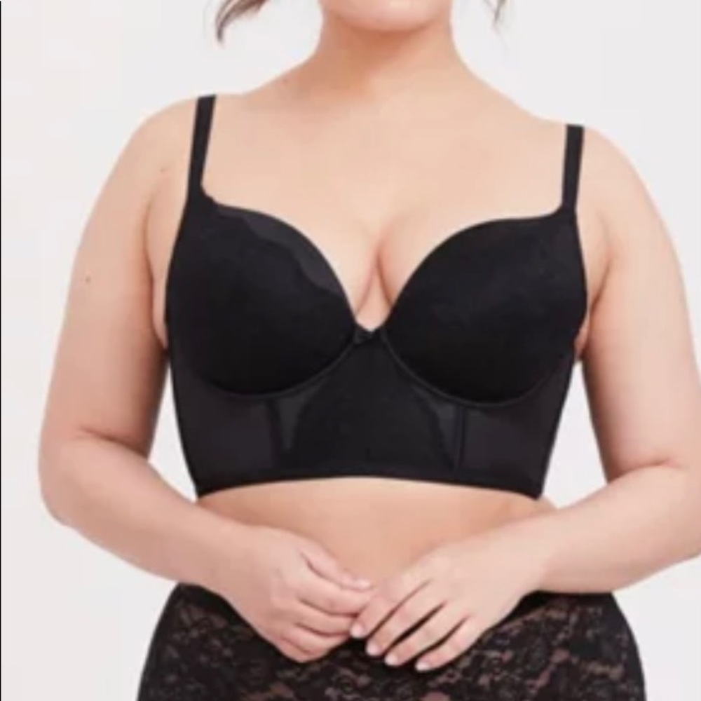 Torrid Plunge Bra 46D